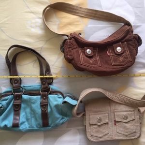 Lot of Levi's handbags